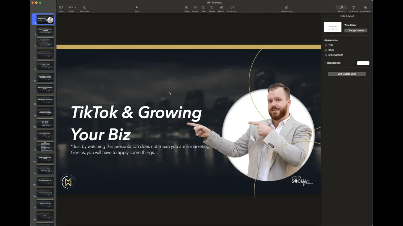 TikTok Masterclass New on Vimeo