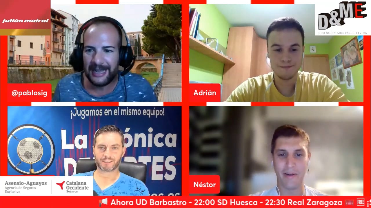 TERTULIA UD BARBASTRO (Jornada 1) 3ª División / Fuente: Canal YouTube El Triangulito Rabioso