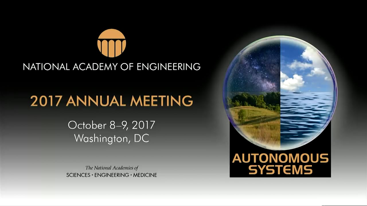 NAE Annual MeetingPlenary Speaker Autonomous Systems and Ethics on Vimeo