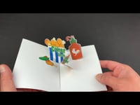 Sriracha Love Pop-Up Card