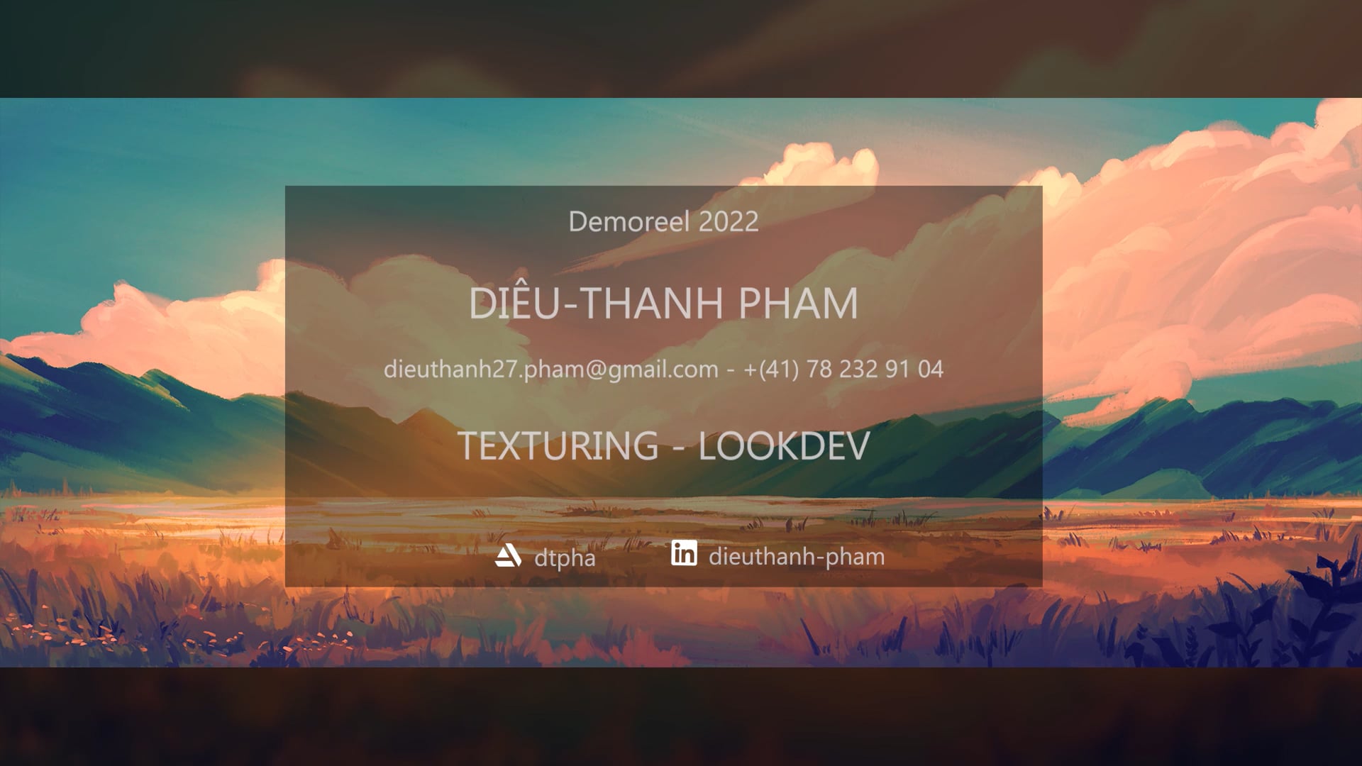 DEMOREEL TEXTURING/ LOOKDEV PERSONAL PROJECTS -2023 - Diêu Thanh Pham