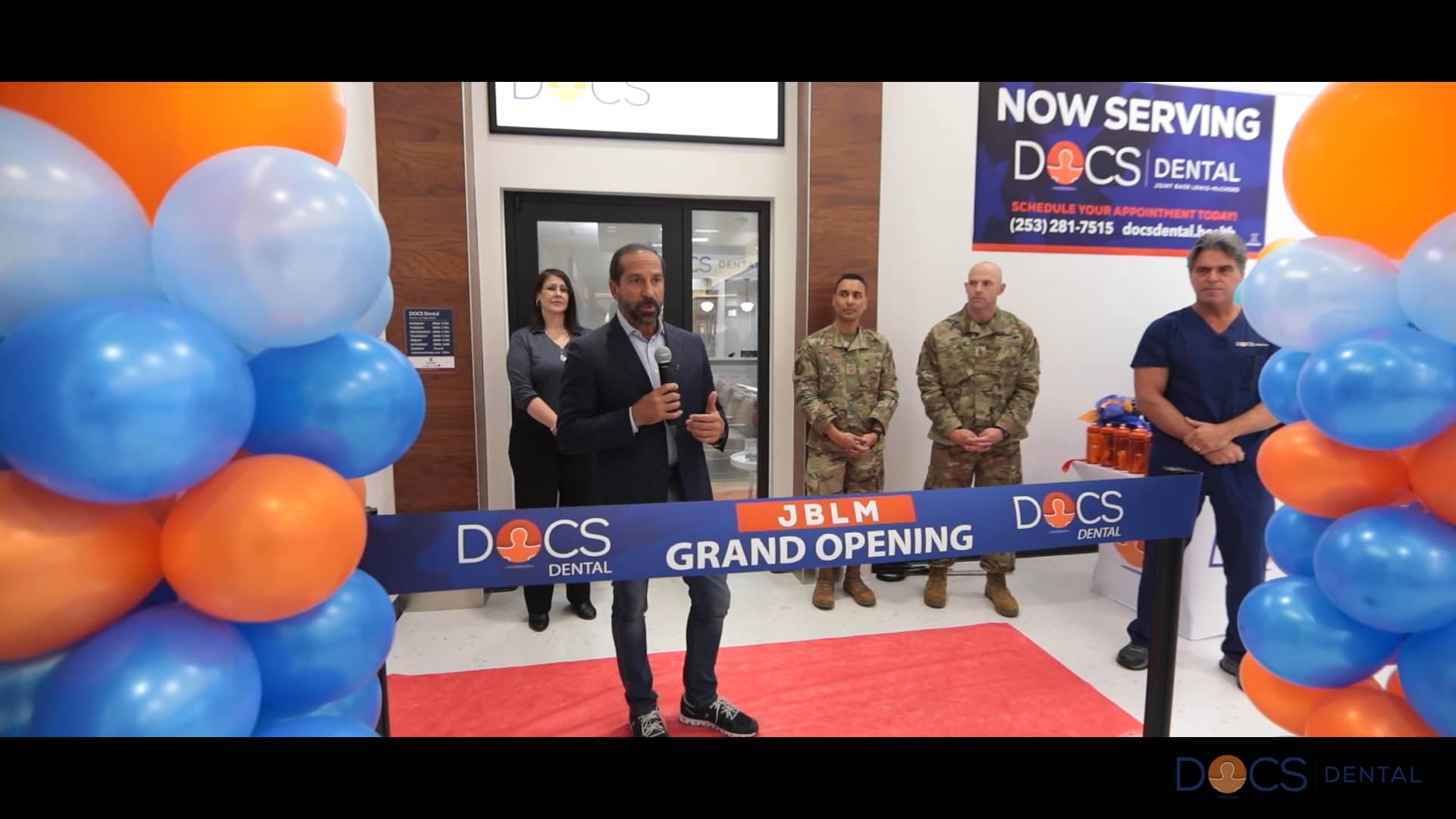 DOCS Dental JBLM Grand Opening September 7th 2022 on Vimeo