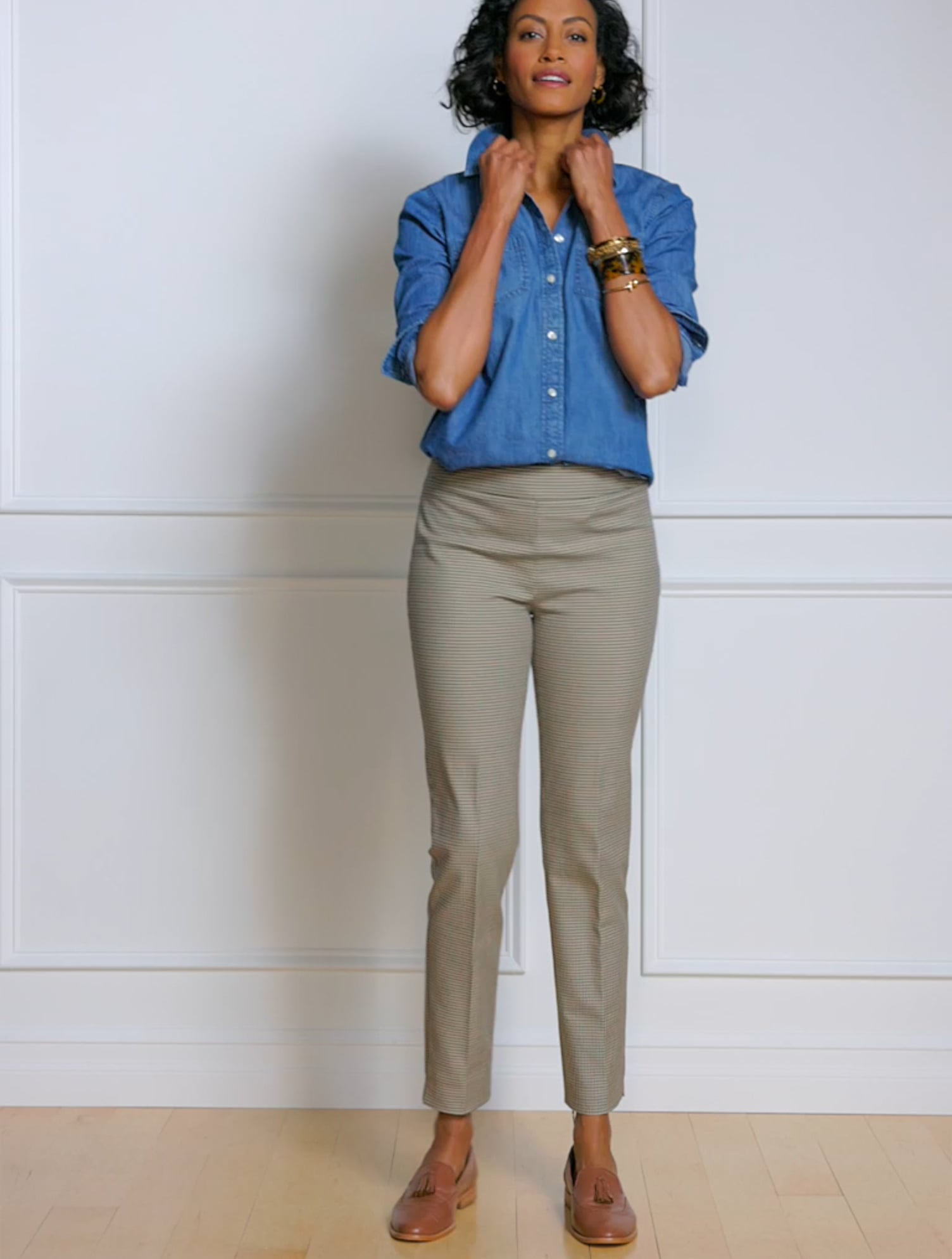 Plus Exclusive Talbots Chatham Ankle Pants