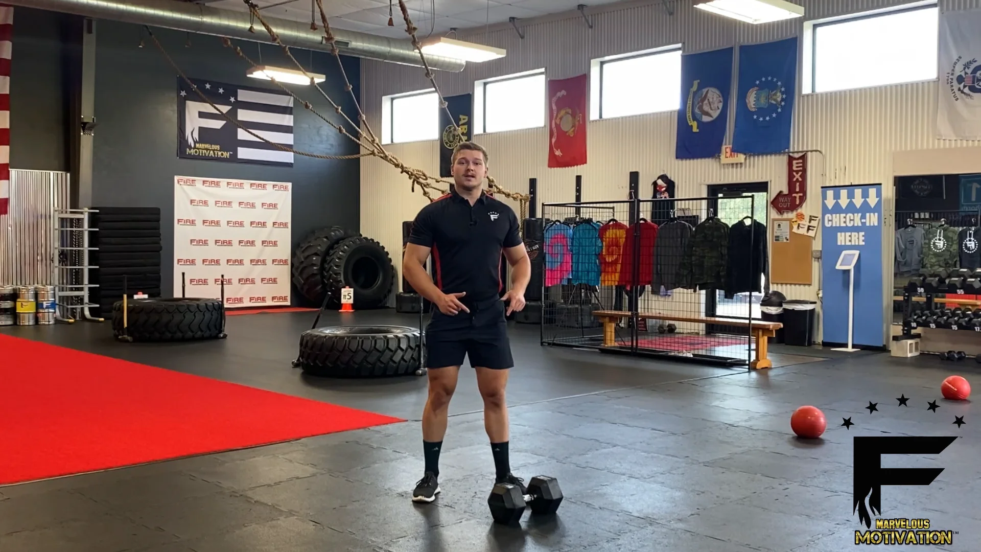 Alternating DB Snatch