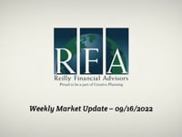 Weekly Market Update – September 16, 2022