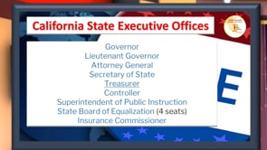 News Too Real Election Edition, episode 2, part 1 reviews California state exec. office candidates