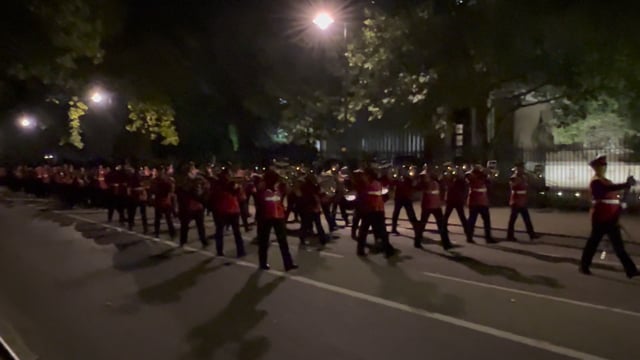 King's Guard rehearsing 15 September 2022