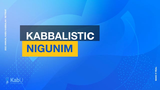 Sept 10, 2022 – Kabbalistic Nigunim