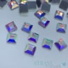 Strass CARRE AB Cristal thermocollant verre - 3x3mm ou 6x6mm