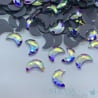Strass LUNE AB Cristal thermocollant verre - 5.5x8mm
