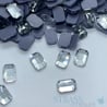 Strass RECTANGLE Cristal thermocollant verre - 4x6mm
