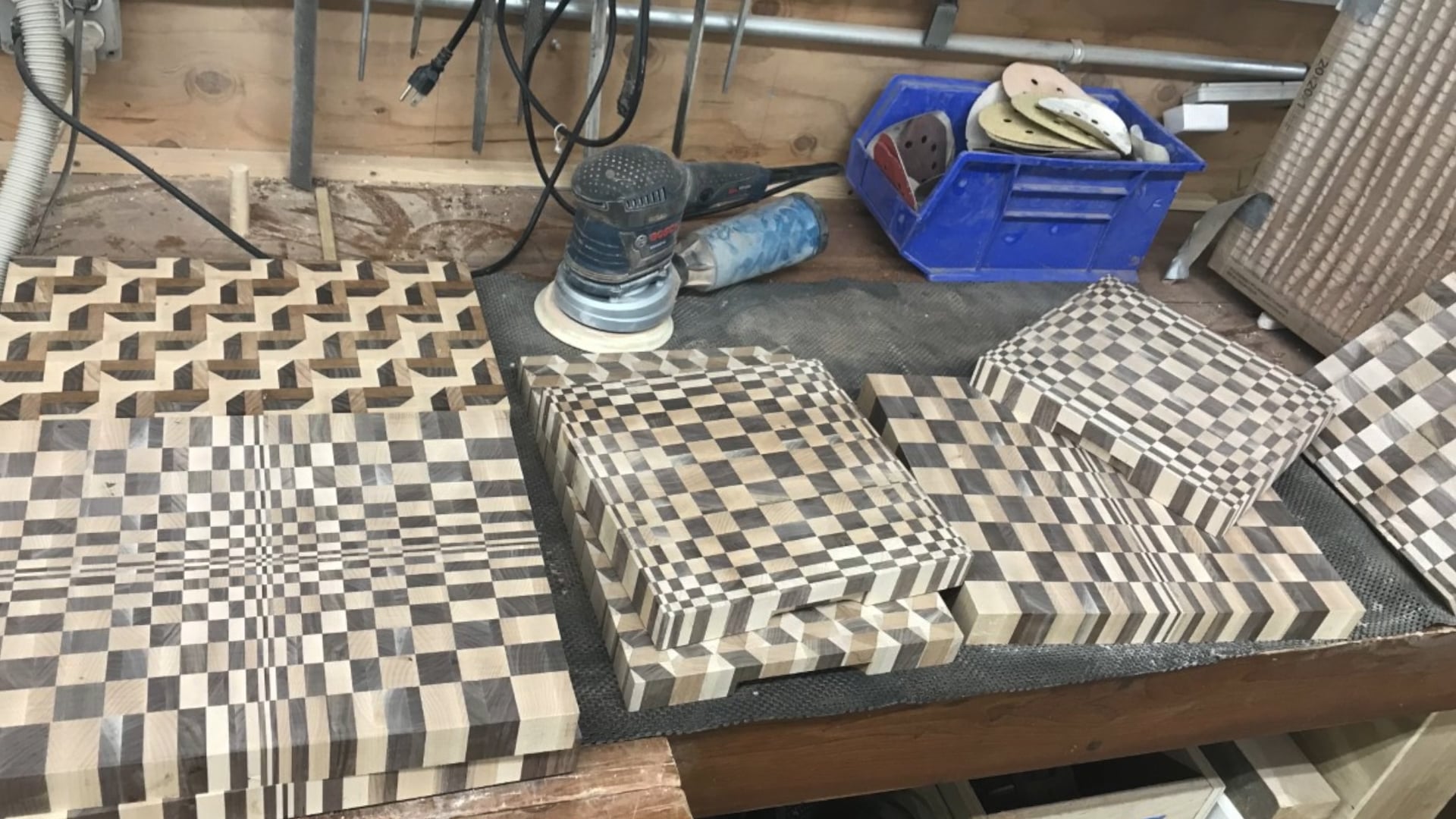 End Grain Cutting Board