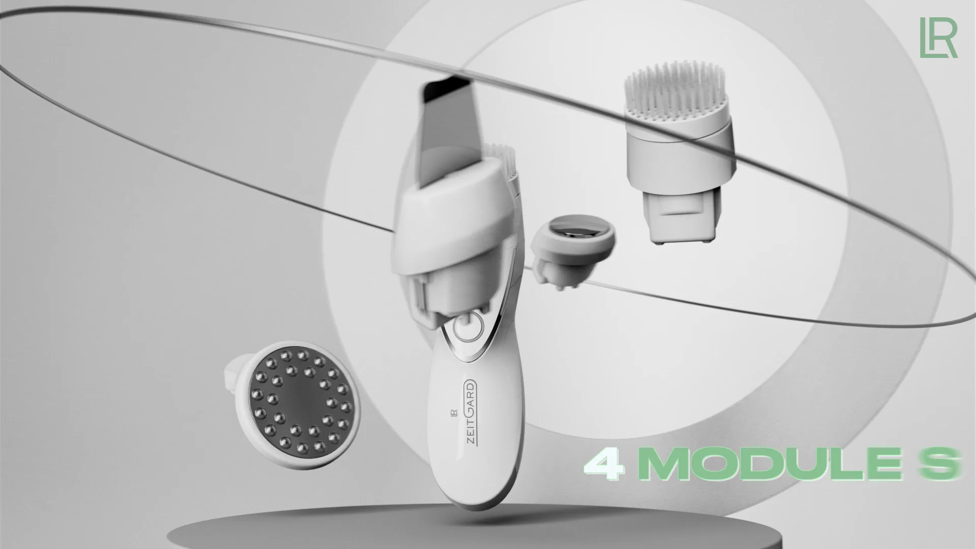Appareil De Soin Visage Zeitgard Pro Complet - Marque LR - Brosse électrique Nettoyante - Neuf