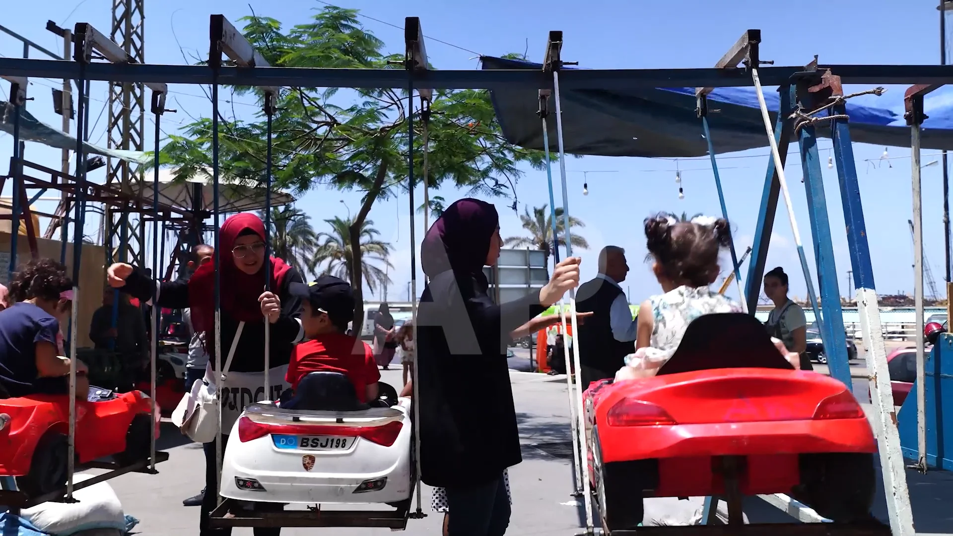 Free rides at Lebanon swings to spread Eid cheers on Vimeo