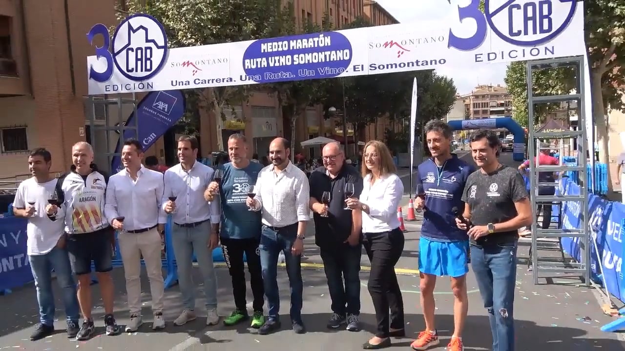 ENTREGA DE PREMOS   (30ª Edición Medio Maratón y 10k Ruta Vino Somontano)