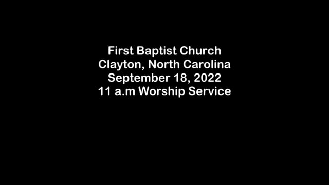 First Baptist Church Worship on Vimeo