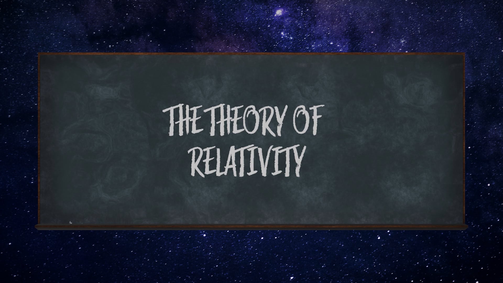 Recap: The Theory of Relativity - Projection Design