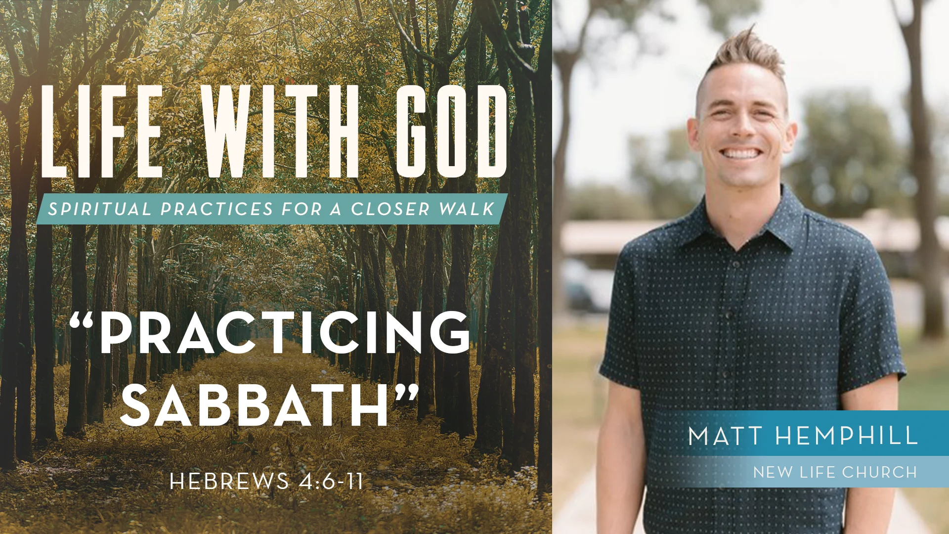 Life With God: Practicing Sabbath | Message September 18, 2022 on Vimeo