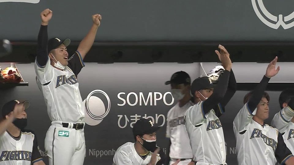 【1回裏】芸術的な流し打ち!! ファイターズ・近藤健介 レフトへのタイムリー2ベースヒット!! 2022年9月19日 北海道日本ハムファイターズ 対 千葉ロッテマリーンズ