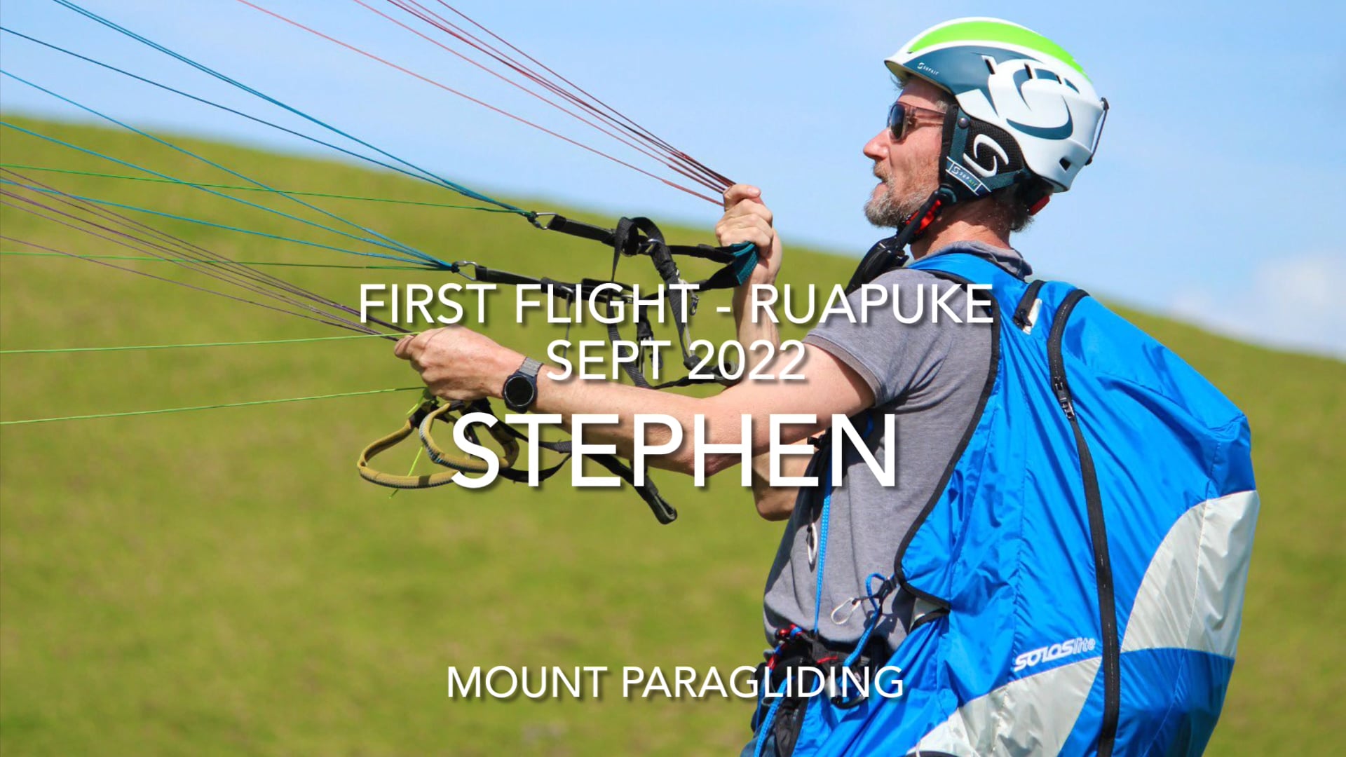 First flight - Stephen on Vimeo