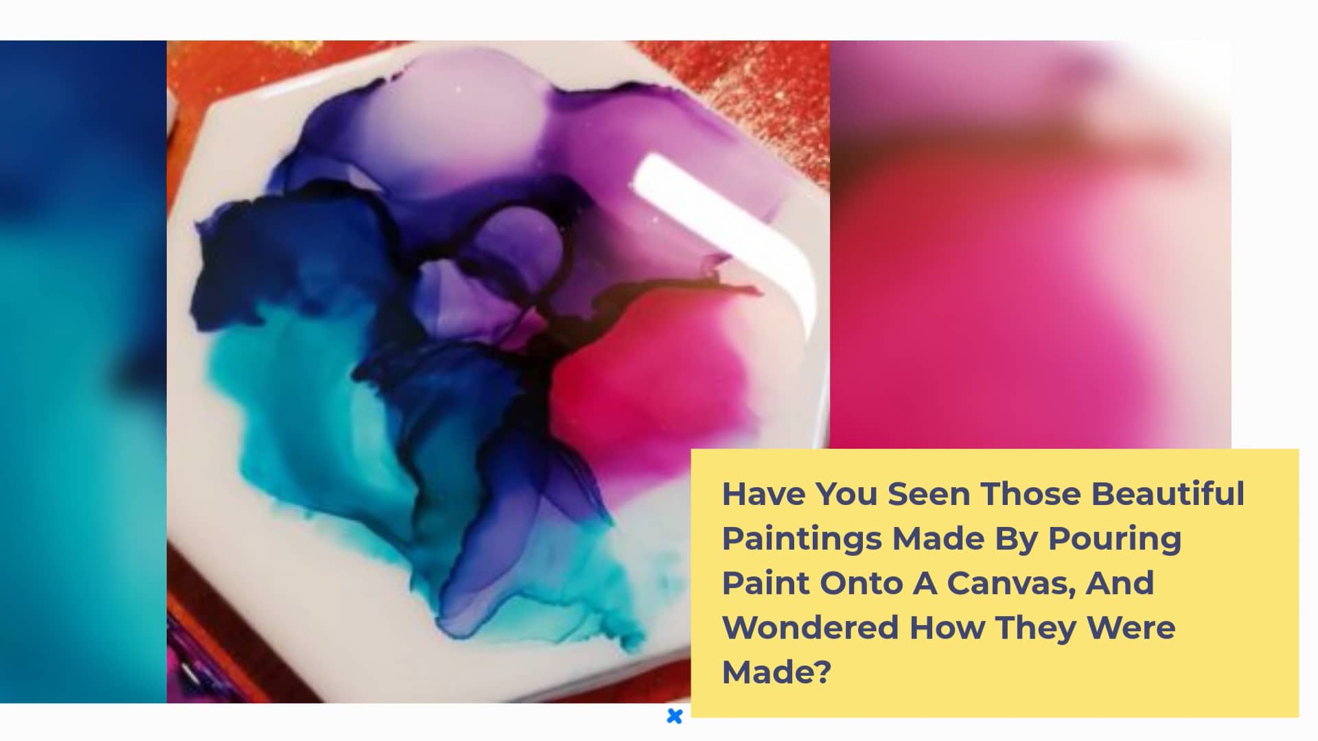 Paint Pouring Supplies on Vimeo