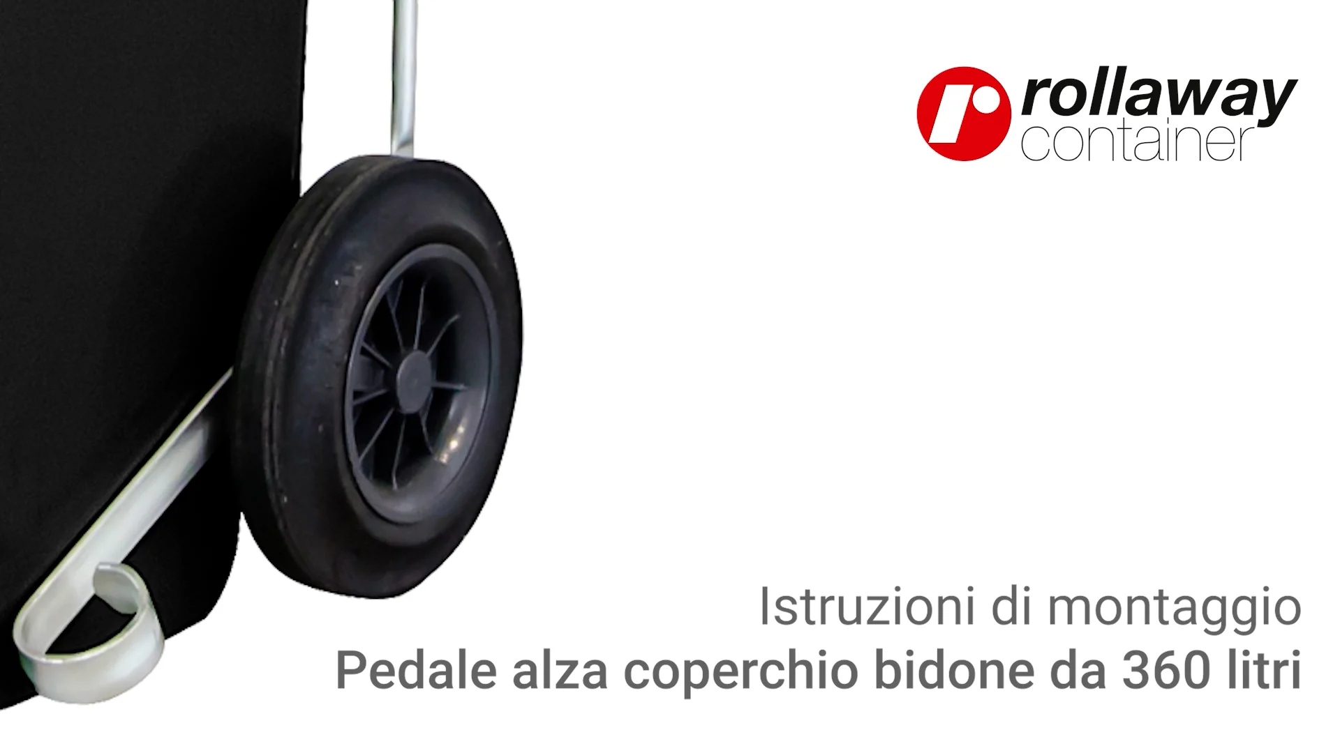 Pedale Metallico Per Bidone Della Spazzatura | Attivatore A Piede Per Cestini Esterni - Foto 6