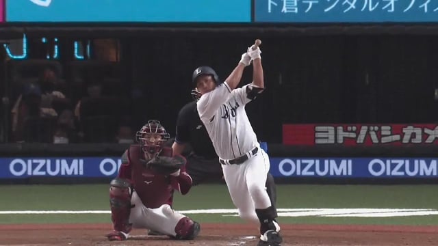 【7回裏】反撃のアベックアーチ!! ライオンズ・外崎修汰・愛斗 点差を縮める2者連続ホームラン!!  2022年9月19日 埼玉西武ライオンズ 対 東北楽天ゴールデンイーグルス