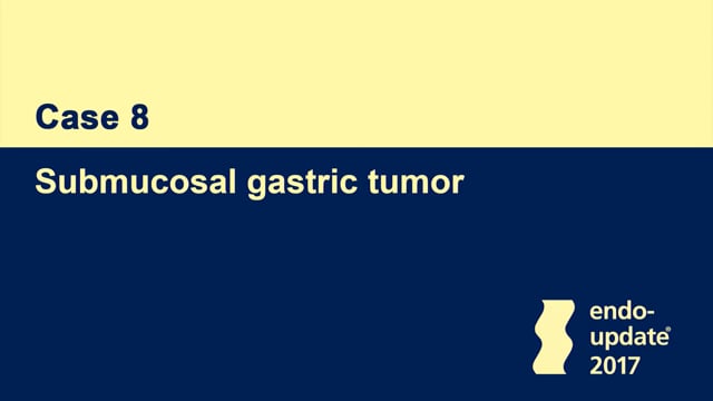 submucosal gastric lesion