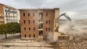 Finalitza l'enderroc del grup Sant Isidori