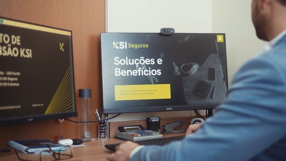 Vídeo de apresentação da KSI Seguros - Soluções em Seguros Imobiliários