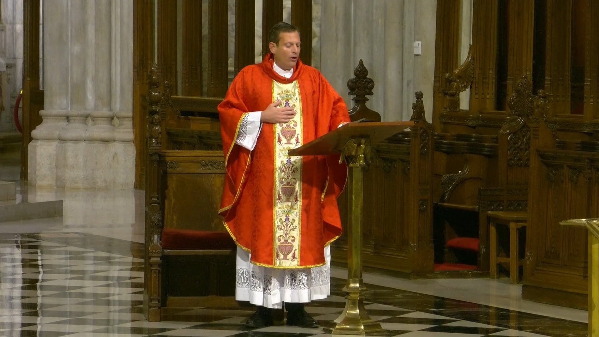 Mass from St. Patrick's Cathedral - September 19, 2022