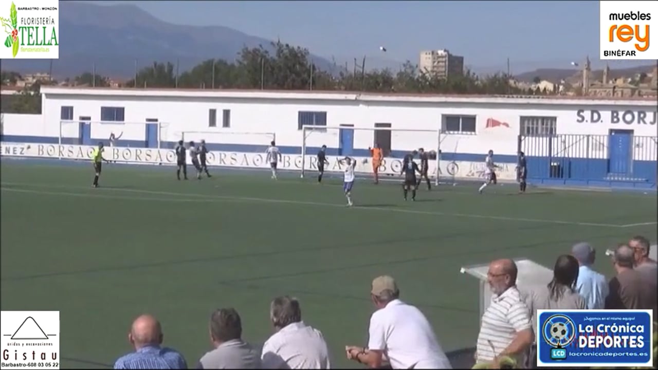 (RESUMEN Y GOLES) SD Borja 3-1 La Cartuja FC / Jornada 1 / Regional Preferente - Grupo 2 / Fuente: YouTube Raúl Futbolero