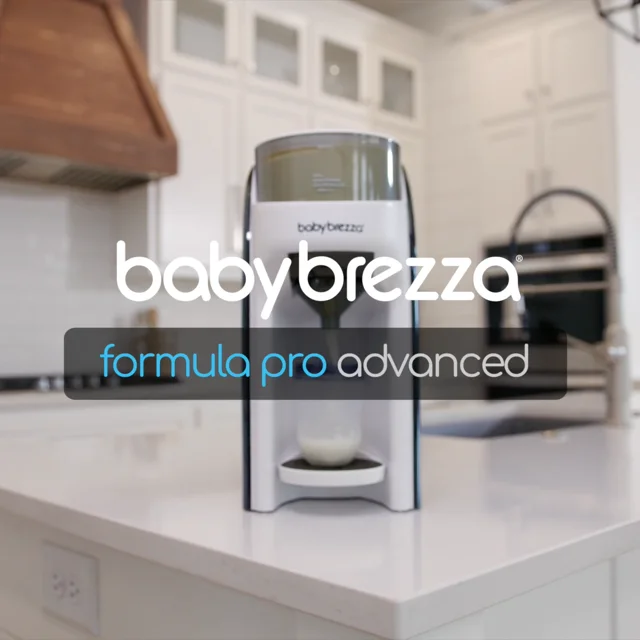 Pack Baby Brezza : Préparateur de biberons Formula Pro Advanced + Robot  mixeur et cuiseur Food Maker Deluxe Blanc