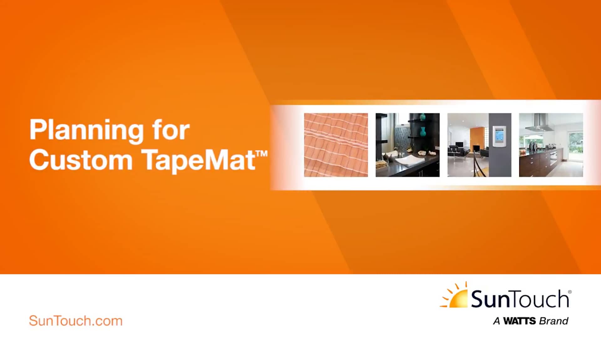 Planning for SunTouch Custom TapeMat on Vimeo