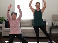 Mother-Daughter Team Inspires Others to Stay Fit at Home