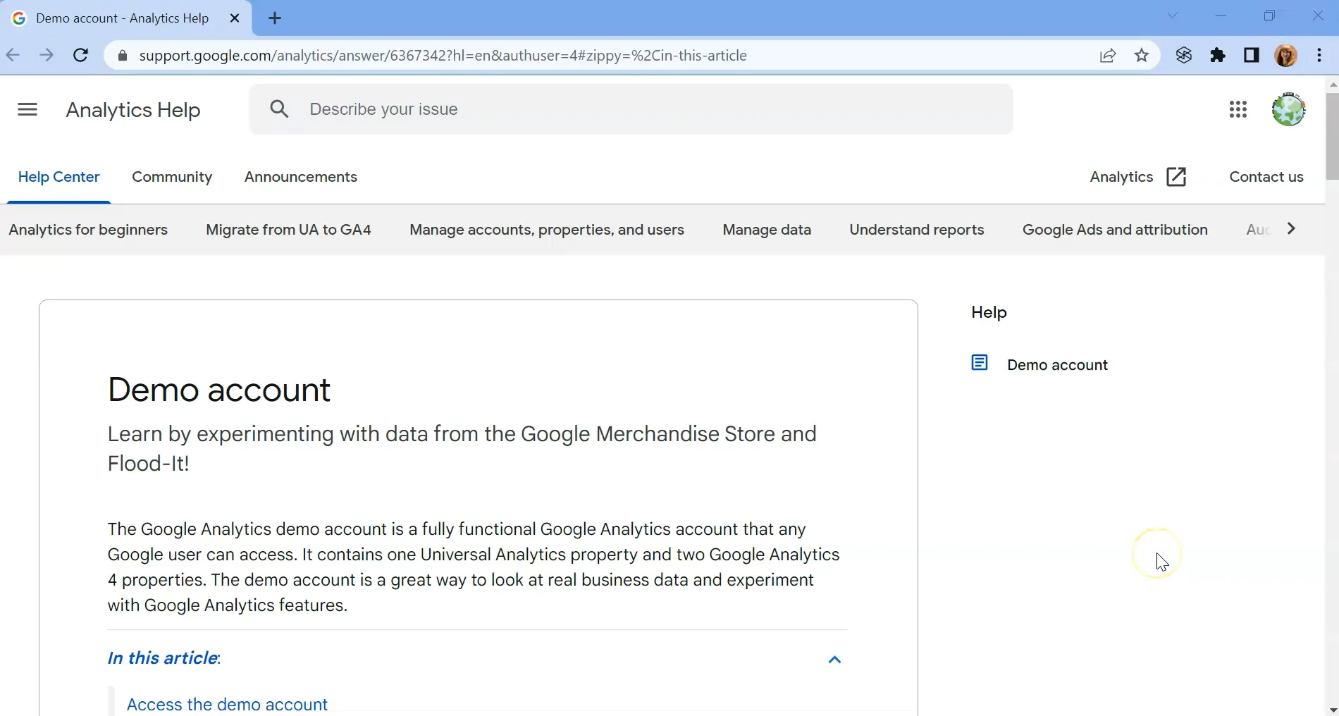 how-to-access-google-analytics-demo-account-mp4-on-vimeo