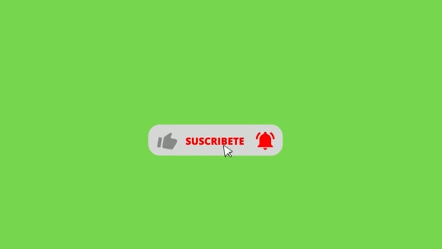 Chroma key botão inscreva-se green screen