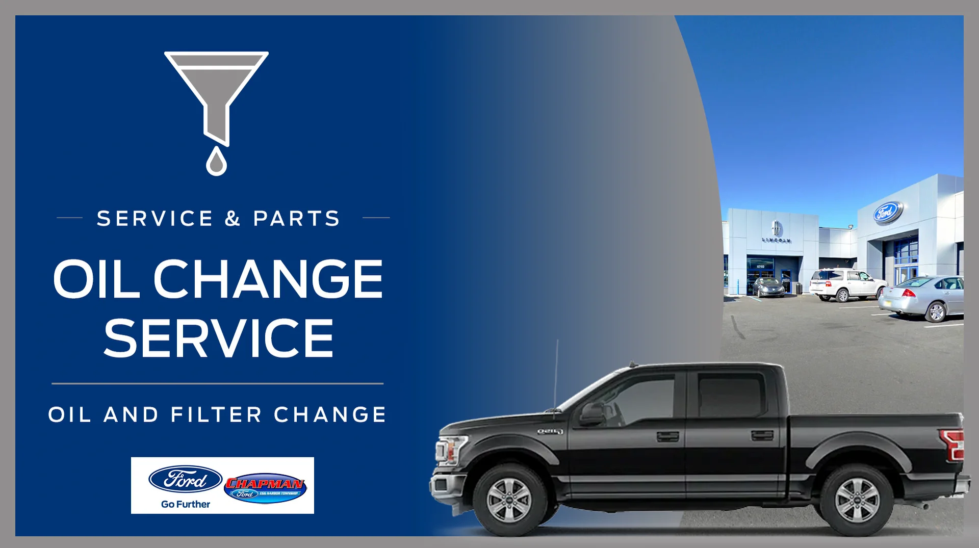 Ford Oil Change Egg Harbor Township, NJ // Chapman Ford of Egg Harbor