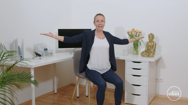 Yoga im Sitzen #4 Brustkorböffnung