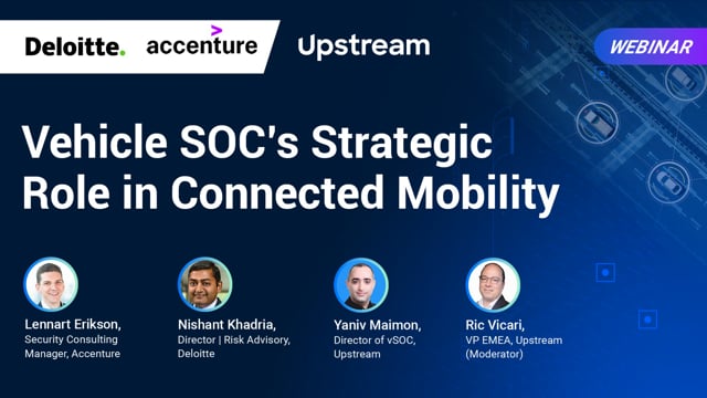 The vehicle SOC’s strategic role in connected mobility