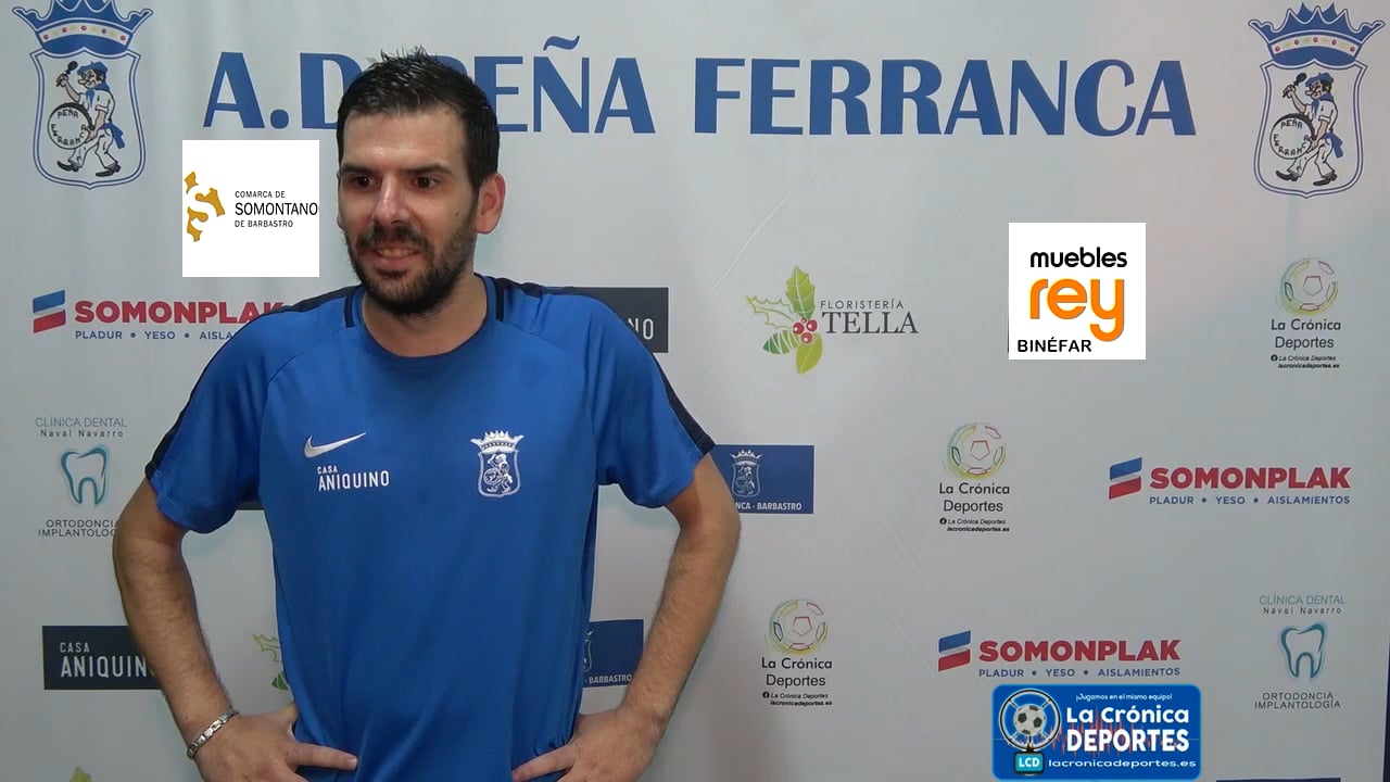 JUANMI (Jugador P. Ferranca) P. Ferranca Tella 1-2 AT Binéfar / Jornada 2 / 1ª Regional Gr 2