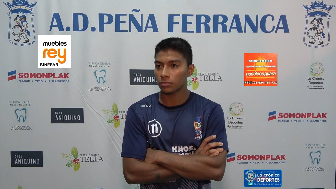 ÁNGELO (Jugador AT Binéfar) P. Ferranca Tella 1-2 AT Binéfar / Jornada 2 / 1ª Regional Gr 2