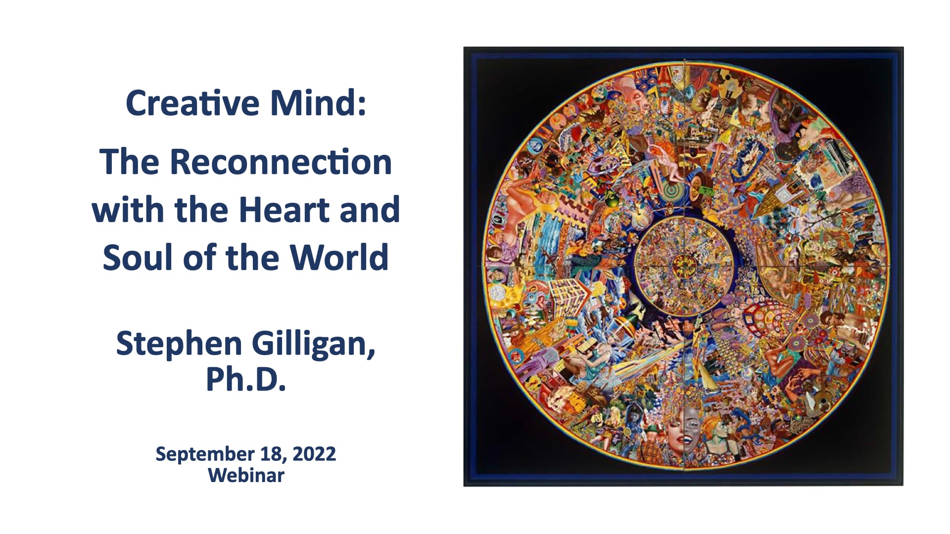 Creative Mind Webinar: Sept 18th, 2022