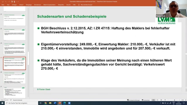 Welche Versicherungen braucht ein Makler?