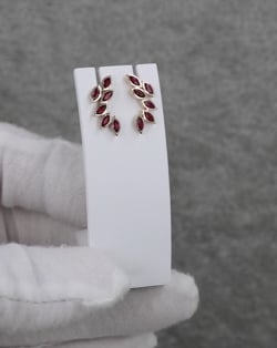 Video: Gold Ruby Earrings