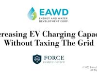 Increasing EV Charging Capacity Without Taxing The Grid