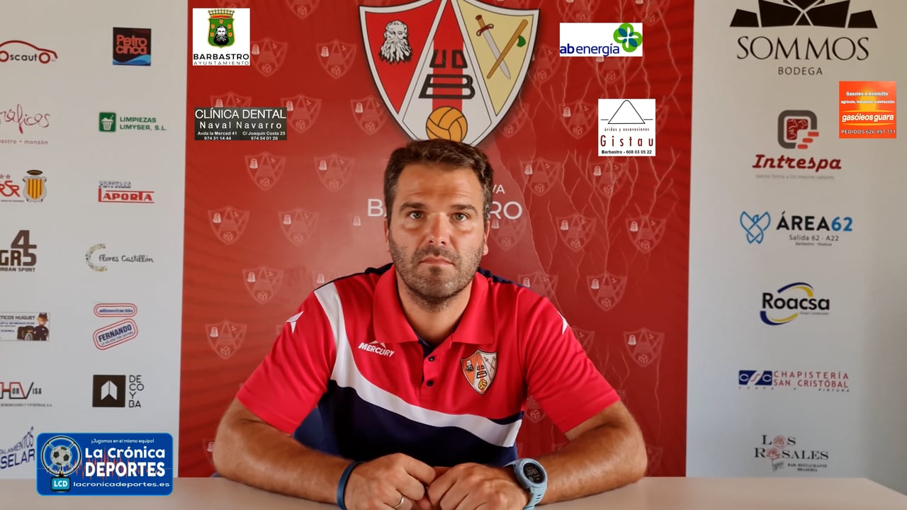 JOSEMI (Entrenador Barbastro B Somontano) UDB Somontano 8-0 UD Pomar / Jornada 1 / 2ª Regional - Gr 2-2