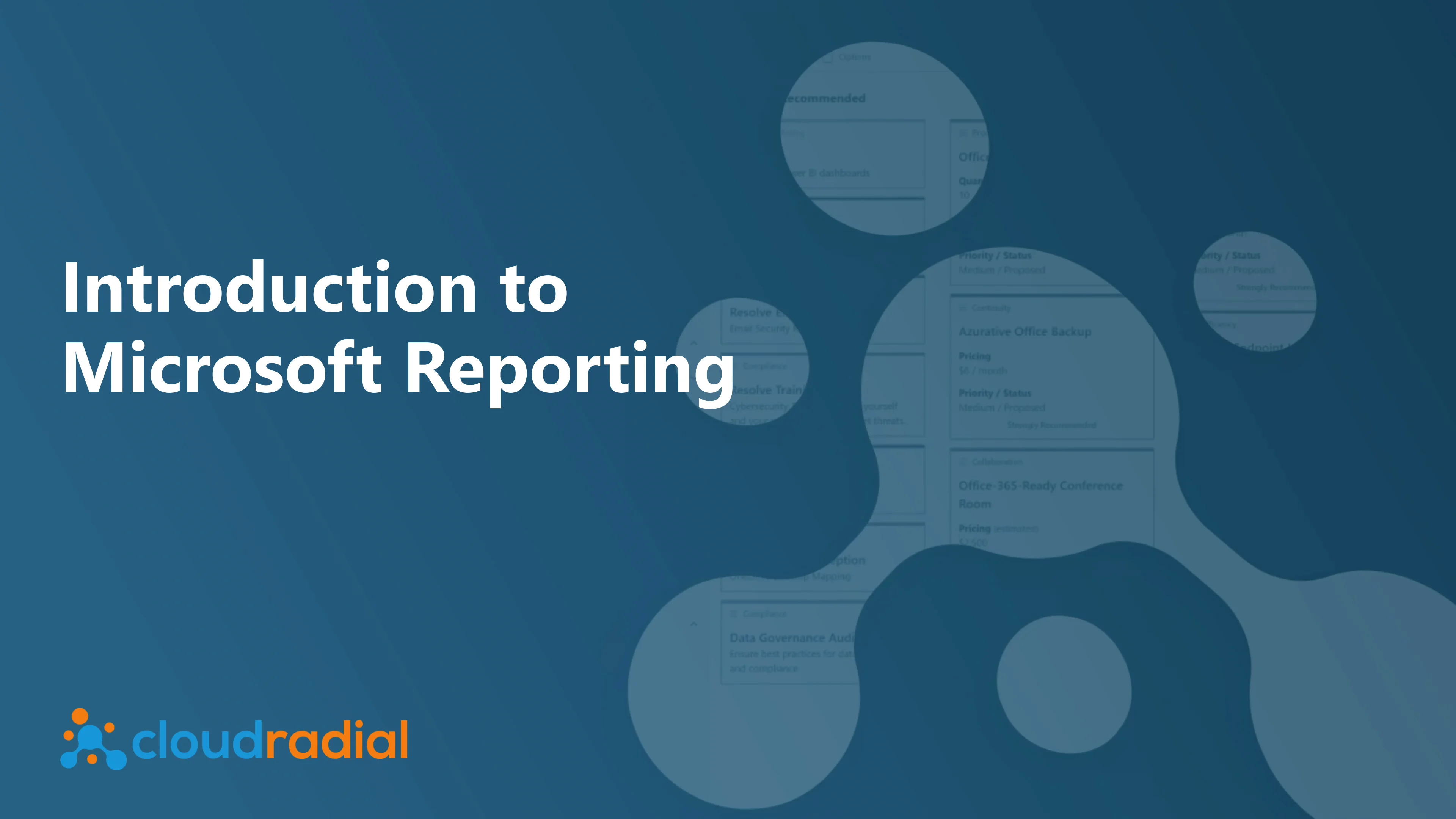 Introduction to Microsoft Reporting on Vimeo