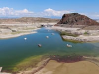 Elephant Butte Reservoir Drone Footage August 2022