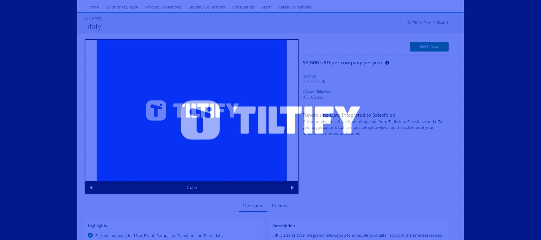 SalesForce Tiltify Integration On Vimeo